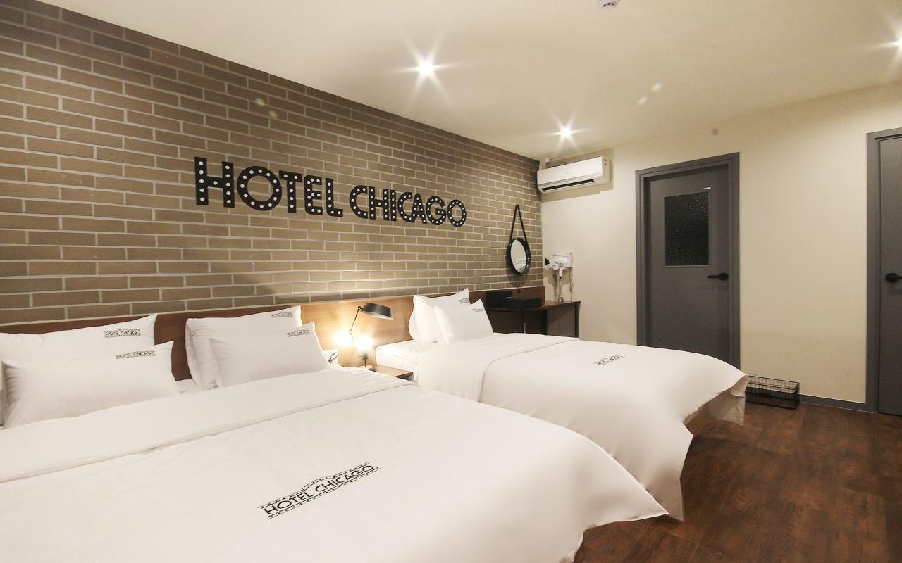 Hotel Chicago Jinju Exterior foto